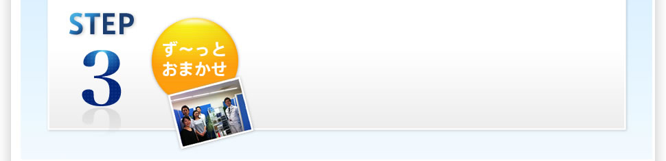 設置完了~サポート開始