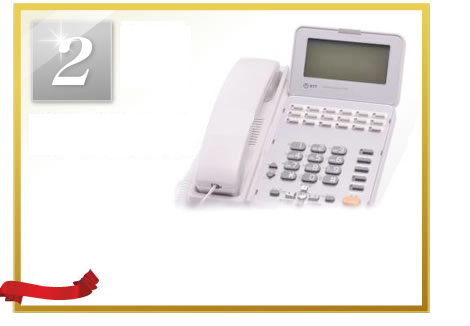 ビジネスフォン人気第二位 NTT GX2